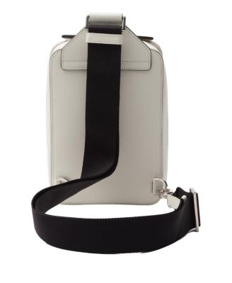 Brique Saffiano Leather Bag