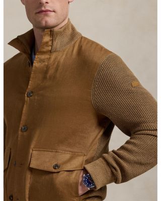 Hybrid Linen Cardigan