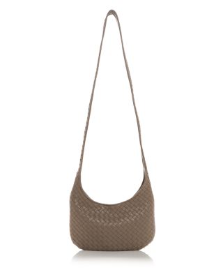 Intrecciato Leather Crossbody Bag