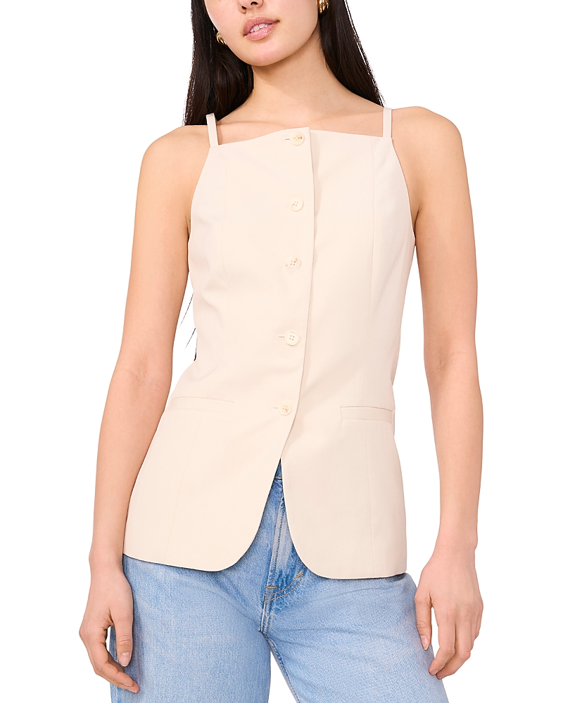 1.state Button Front Vest