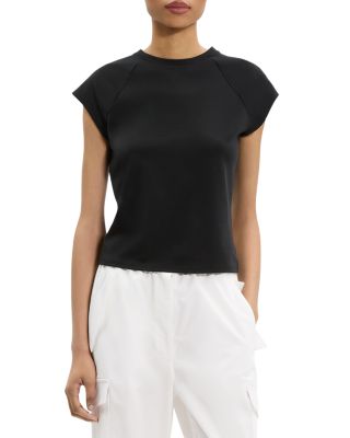 Raglan Cap Sleeve Tee