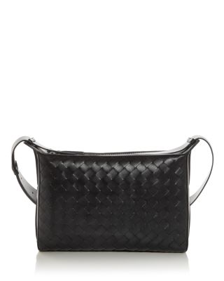 Intrecciato Leather Shoulder Bag