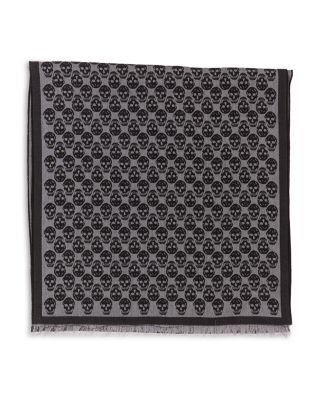 Skull Monogram Scarf