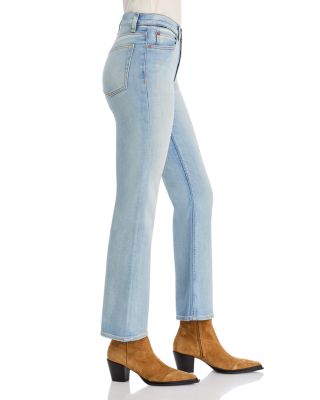 70s High Rise Ankle Bootcut Jeans in Cielito