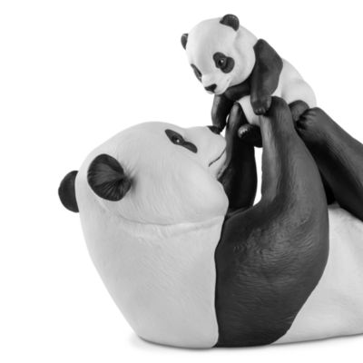 Mommy Panda Sculpture