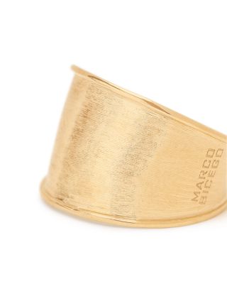 18K Yellow Gold Lunaria Band Ring