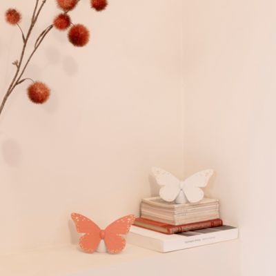 Porcelain Butterfly Sculpture