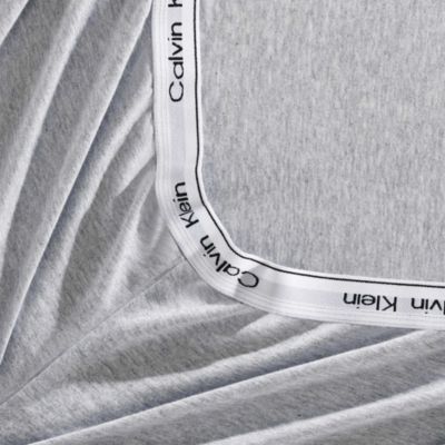 Modern M&eacute;lange Jersey Sheet Set, Twin