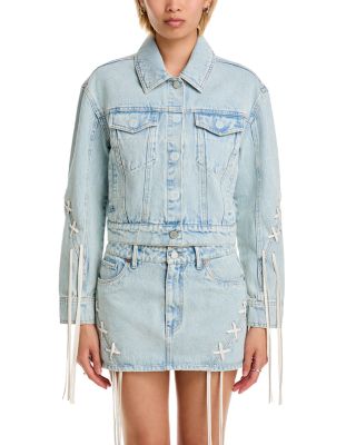 Tie Breaker Denim Jacket