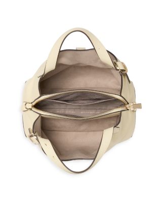 Deco Pebbled Leather Small Crossbody Tote