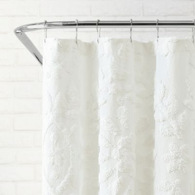 Chenille Laurel Shower Curtain