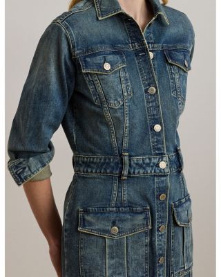 Denim Trucker Dress