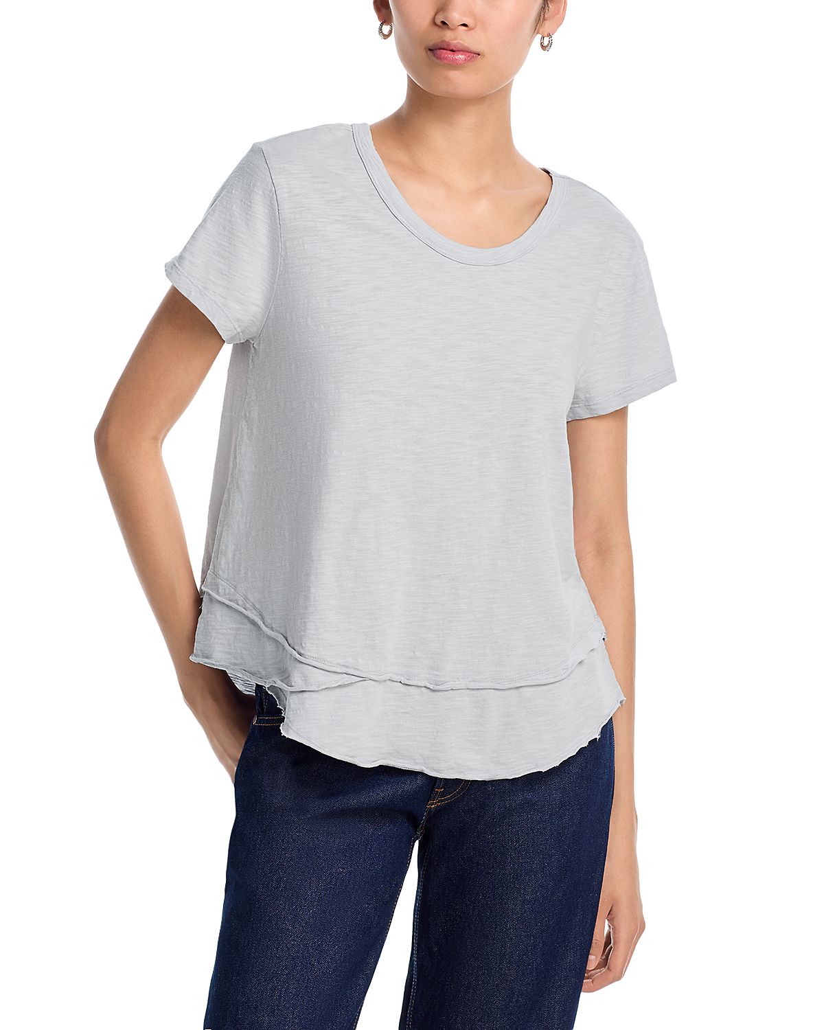 Wilt Tiered-Hem Tee