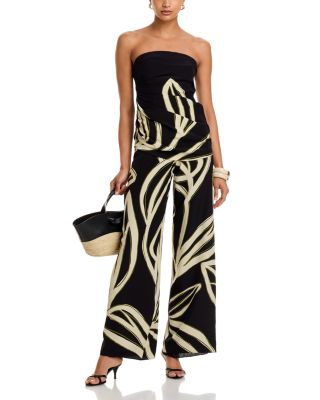 Charlotte Printed Asymmetric Top