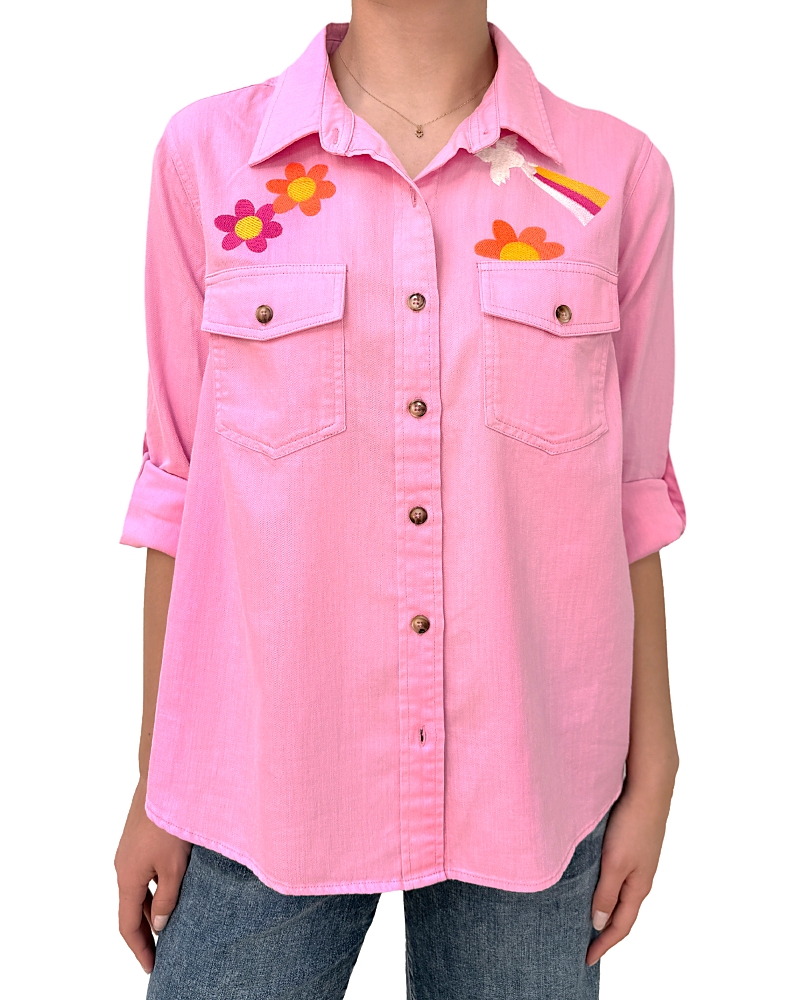 Billy T Peace & Love Chambray Shirt