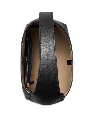 Romy Small Leather Hobo Bag