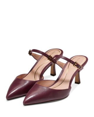 Women's Annalise Buckled Mule Pumps