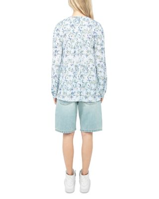 Tamela Silk Floral Blouse