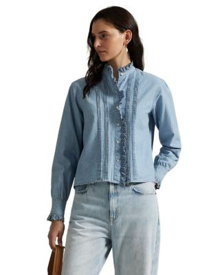 トップス 90's Ralph lauren Chambray Shirt L 0400010034377_CHAMBRAY?wid=600