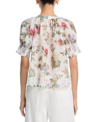 Thalia Puff Sleeve Blouse