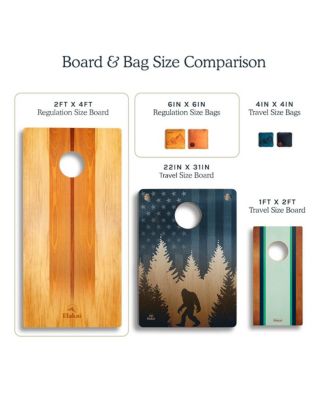 2ft x 4ft Mahogany Pathfinder Cornhole Boards