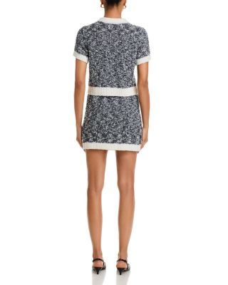 Adalee Cropped Cardigan & Adalee Knit Mini Skirt