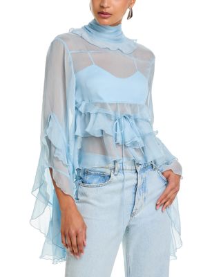 Anyssa Ruffle Blouse