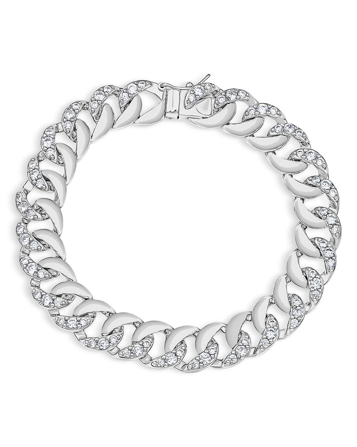 Kenneth Jay Lane Pave Chain Link Bracelet
