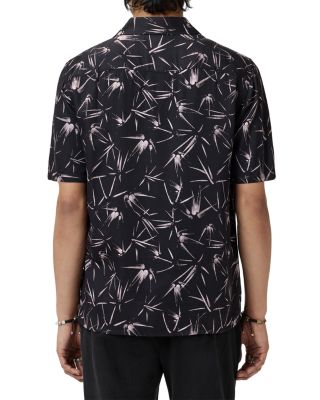 Dan Printed Short Sleeve Camp Shirt