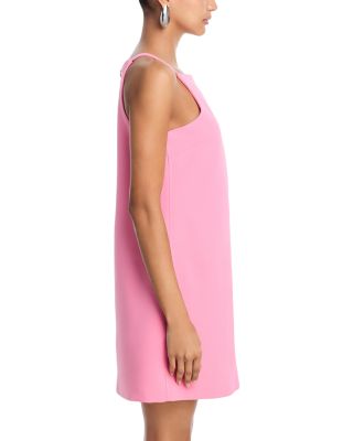 Crepe High Neck Mini Dress - Exclusive