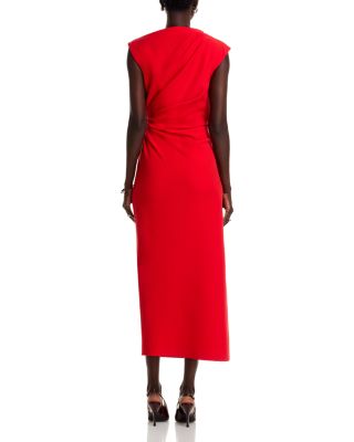 Salena Gathered Column Dress