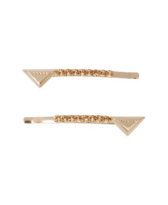 Embellished Brass Hair Clip