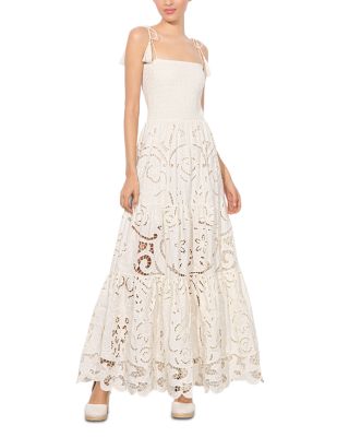 Marna Tiered Eyelet Maxi Dress