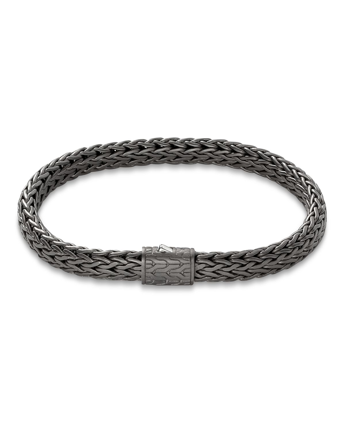 John Hardy Men's Sterling Silver Icon Bracelet, 7.5mm