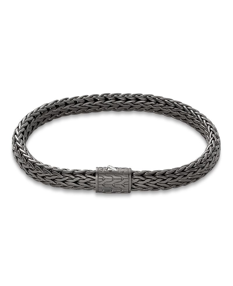 John Hardy Men's Sterling Silver Icon Bracelet, 7.5mm