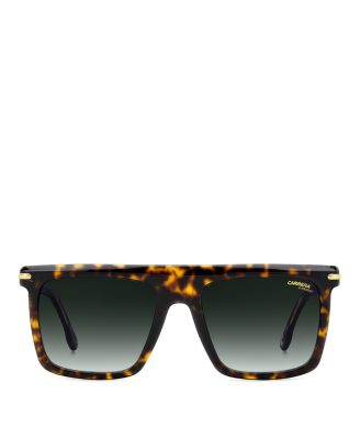 Rectangle Flat Top Sunglasses, 56mm