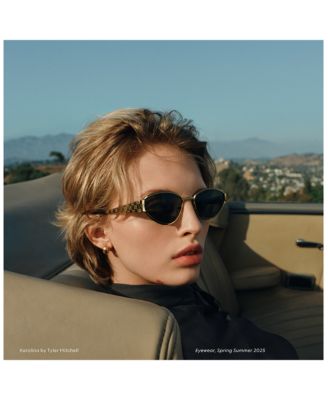 Guccissima Directional Sunglasses, 55mm