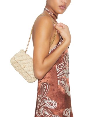Kira Crochet Mini Flap Bag