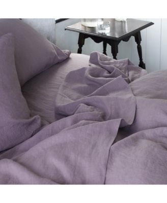 Plain Linen Flat Sheet, King