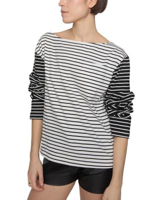 Ruby Stripe Pocket Tee