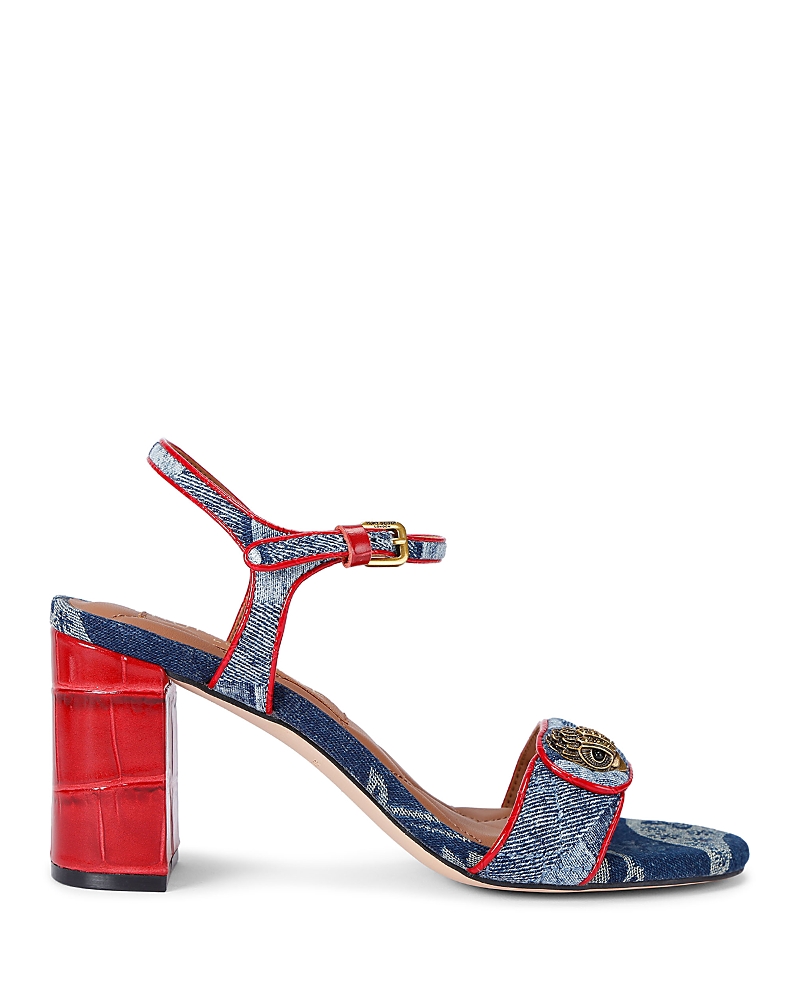 Kurt Geiger London Kensington Langley Ankle Strap Sandal In Multi