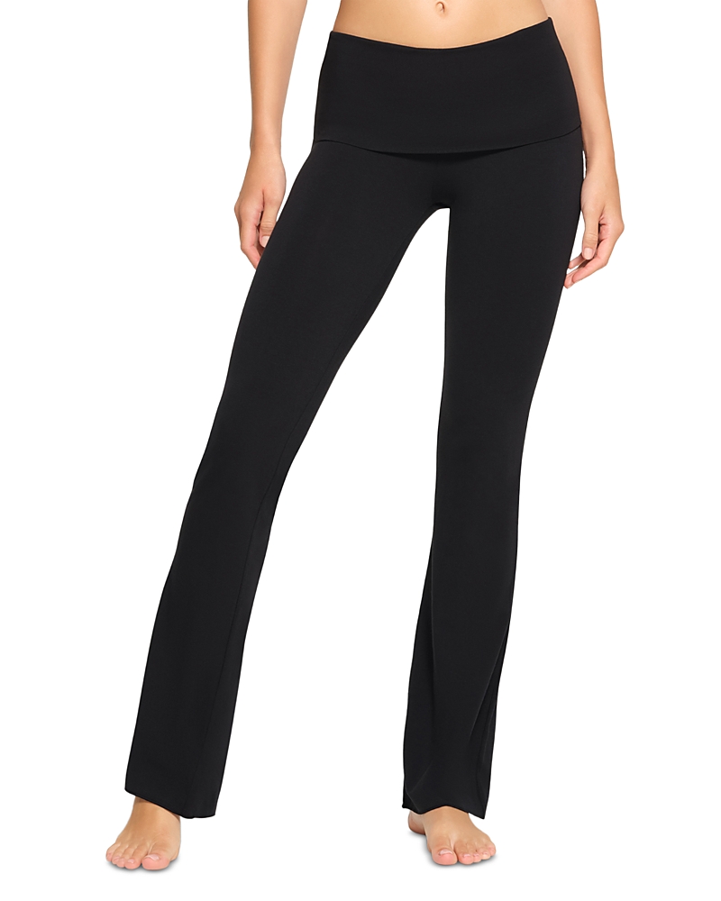 Skims Cotton Jersey Foldover Waist Pants