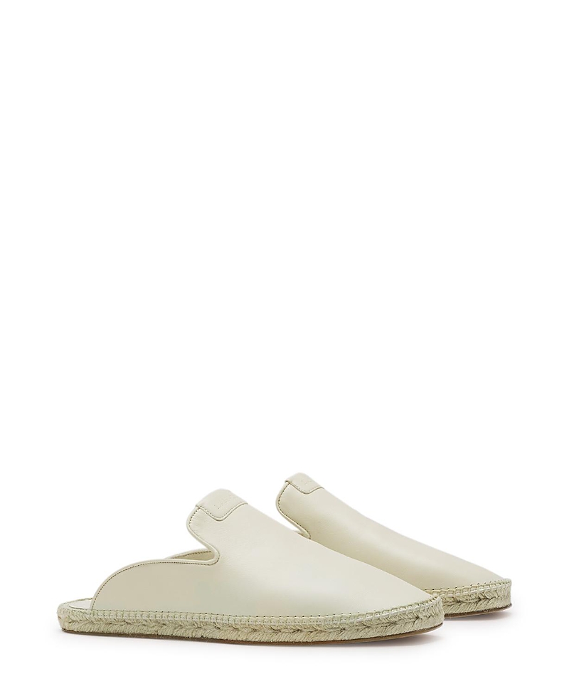 Lanvin Unisex Domra Leather Mules