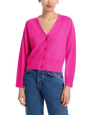100% Cashmere V Neck Cardigan - Exclusive