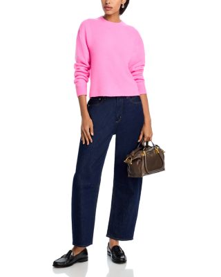 100% Cashmere Cropped Sweater - Exclusive