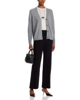 100% Cashmere V Neck Cardigan Sweater - Exclusive