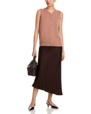 100% Cashmere Crewneck Sweater Vest - Exclusive