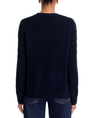 Cable Knit Crewneck Sweater - Exclusive