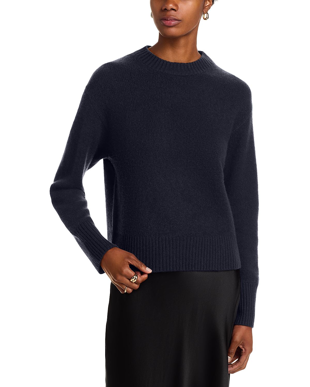 C by Bloomingdale's Cashmere Boxy Cashmere Crewneck Sweater - Exclusive