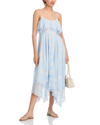 Ema Floral Chiffon Maxi Dress - Exclusive